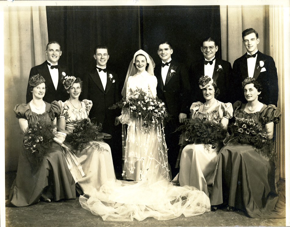 Daddy's & Mother's Wedding, Sept. 8, 1939
