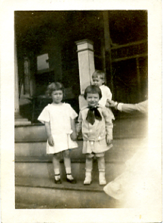 Uncle Bob, Daddy & Girl, about 1914