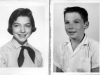 Carol, 13, & Bobby, 9, in 1954-55