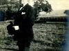 Granddaddy with hat outstanding in his field